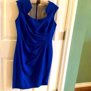 Blue Calvin Klein Cocktail Dress